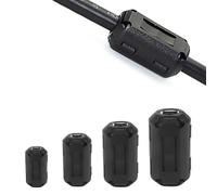 ZoraYorce Lot de 25 anneaux de serrage 3,5/5/7/9 mm, filtre de bruit, câble anti-parasite, noyaux de filtre EMI-RFI