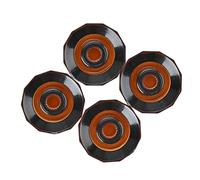 ZoraYorce Lot de 4 boutons de contrôle du volume de la vitesse de style abat-jour, contrôle du volume et du son de la guitare PRS Accessoires de guitare