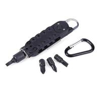 ZoraYorce Lot de mini tournevis EDC en forme de porte-clés avec LED, petit décapsuleur, tournevis cruciforme en acier inoxydable résistant à l'usure pour la vie quotidienne et les activités de plein