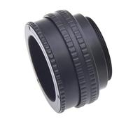 ZoraYorce M42 Adaptateur d'objectif 17-31 mm Focus réglable hélicoïde en alliage d'aluminium Tube de montage macro