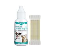 ZoraYorce Nettoyant naturel pour oreilles de chien - 30 ml - Soulage l'inconfort - Nettoie les oreilles de chien - Garde les canaux propres - Nettoyant pour animaux de compagnie