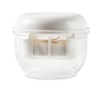 ZoraYorce Passoire à yaourt de 3 l, passoire à yaourt grec, machine à yaourt réutilisable, polyvalente pour extraire le jus du lait de soja