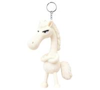 ZoraYorce Porte-clés chevaux en peluche douce 2026 mascotte pendentif porte-bonheur porte-clés pour femmes hommes enfants porte-clés porte-bonheur anniversaire porte-clés, 5, 7.87x3.15x1.97Zoll