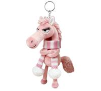 ZoraYorce Porte-clés chevaux en peluche douce 2026 mascotte pendentif porte-bonheur porte-clés pour femmes hommes enfants porte-clés porte-bonheur anniversaire porte-clés, 8, 7.87x3.15x1.97Zoll