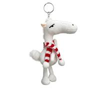 ZoraYorce Porte-clés chevaux en peluche douce 2026 mascotte pendentif porte-bonheur porte-clés pour femmes hommes enfants porte-clés porte-bonheur anniversaire porte-clés, 9, 7.87x3.15x1.97Zoll