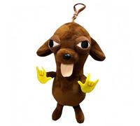 ZoraYorce Porte-clés Chihuahua - Chien réaliste avec clip - Pendentif mignon pour sac - Accessoire de voiture - Cadeau pour femme, homme, enfant et ami