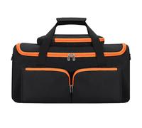 ZoraYorce Sac de rangement audio universel avec poches pour microphone, grande capacité, poches de rangement rembourrées pour PartyBox On-The-Go Essential