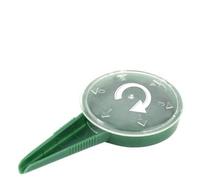 ZoraYorce Sécateur de Graines, Semoir à Main avec Trou Réglable en Plastique Multifonctionnel Portable Noir Vert pour Semis de Jardin