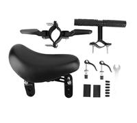 ZoraYorce Siège de vélo pour enfant avec guidon, pédales de pied, siège enfant de vélo, siège de vélo monté à l'avant pour enfants, siège enfant de VTT pour tous les vélos de montagne adultes