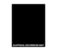 ZoraYorce Tapis elliptique pour appareil d'entraînement des jambes sous le bureau - Améliore la stabilité - Tapis de sol pour appareils d'entraînement