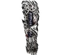 ZoraYorce Tatouage Temporaire Autocollants Figurines 3D Imperméable Tatouage Nature Morte Corps Tatouage Autocollant Mécanique Art Autocollant Kit Cool Faux Tatouage pour Femmes Hommes Fête