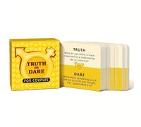 ZoraYorce Vérité ou devoir pour les couples, les amateurs de jeux de cartes, jeu de société, couples ivrognes, jeu à boire, carte, Noël, Halloween, Thanksgiving, cadeau