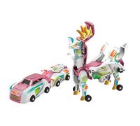 ZoraYorce Voiture dinosaure transformable en collision 2 en 1, cadeaux | Se transforme en forme de dragon sans piles. Jeu de société interactif pour enfants comme cadeau de Noël
