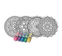 Zorbitz Joy of Coloring Stained Glass Window Art Kit