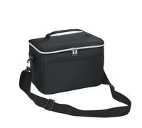 ZORESCOLEO 120 emplacements marqueurs organisateurs sac de transport avec bandoulière multifonctionnel haute capacité multicouche marqueur étui, Conforme à l'image., 27x19x21cm