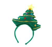 ZORESCOLEO Bandeau de fête réglable en tissu pour sapin de Noël pour adultes et enfants Célébrations saisonnières et photos