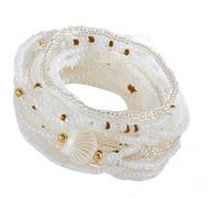 ZORESCOLEO Bracelet de perles multicouches fait à la main - Étanche - Accessoire pour femme, as the pic show, Mi Zhu