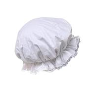 ZORESCOLEO Casquettes à bord en dentelle pour femme - Pour fête à thème - Accessoires de cosplay - Chapeau blanc pour infirmière - Accessoires de cosplay
