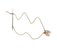 ZORESCOLEO Collier délicat en cristaux pour décoration quotidienne - Bijoux tendance pour filles - Accessoires pour usage quotidien
