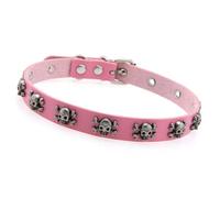 ZORESCOLEO Collier ras du cou tendance en cuir PU réglable Punk Bijoux pour femmes hommes streetwear, as the pic show, Cuir synthétique + accessoires métalliques