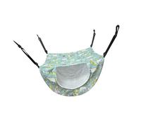 ZORESCOLEO Lit suspendu réglable pour animaux de compagnie, chats, hamac de repos lavable en machine avec corde stable pour cage d'arbre hamac