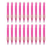 ZORESCOLEO Lot de 20 petits porte-mines 0,7 mm courts et automatiques avec petite gomme pour écrire, dessiner, esquisser