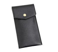 ZORESCOLEO Pochettes à stylos en cuir pour homme et femme - Porte-stylo plume pour écran tactile - Stylo à bille, Noir , as the pic show