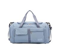 ZORESCOLEO Sac de sport pliable de grande capacité Sac de voyage Sac de fitness Sac de fitness Sac de nuit Sac de nuit Sac de week-end Sac de voyage Sac de fitness Sac de voyage, bleu, AS the pic show