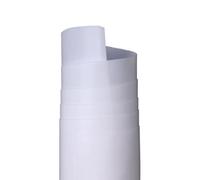 zorfar Film PTFE blanc 500x500mm, feuille de PTFE haute résistance à température, épaisseur de feuille(T1X500X500mm)
