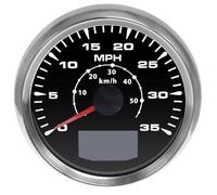 zorfar IP67 Impermeabile GPS Tachimetro Auto 35MPH 50Km/H Par Moto Barca Viaggio Digitale Compteur Horaire Calibro Di Velocità GPS Con 8 Colori Retroilluminazione(BS)
