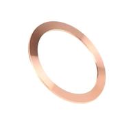 zorfar Joint d'étanchéité plat en cuivre for raccords à vide, rondelle d'écrasement, bague d'étanchéité for raccords à brides de pompe(CF20 22x32.9x2.2mm)