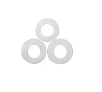 zorfar Joint d'étanchéité plat en PTFE for bride de manomètre, tuyau d'eau, diamètre intérieur 10-140 mm, entretoise for manomètre(58x68x1.5(10pcs))