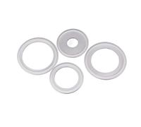 zorfar Joint d'étanchéité sanitaire en silicone PTFE Tri Clamp for bague de serrage dioptrique (fabrication maison)(45x64mm)