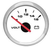 zorfar NOUVEAU Car Tensione Indicatori 8-16V Marine Voltmetro Gauge Con 8 Colori Di Retroilluminazione Per Il Camion Per Moto Barca Volt Indicatore Meter 52 Millimetri(WS)