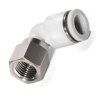 zorfar PLF filetage interne coude en forme de L PT1/8 3/8 1/2 1/4 tuyau pneumatique à raccord rapide tuyau d'air 4 6 8 10 12mm cuivre blanc 8-01 6-02(PLF12-03)