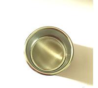 zorfar Tamis d'essai de laboratoire standard Sampling Inspection Sieve Pharmacopée Tamis Diam.6 cm 800 maille/ouverture 0.015mm hauteur 3.5cm