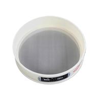 zorfar Tamis en plastique PVC nylon, tamis à échantillons, tamis à farine, tamis standard de laboratoire, filtre ultra-fin à mailles 6-500, 20 cm(300 mesh (0.054mm))