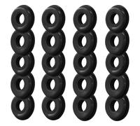 Zorfeter Glad Lot de 20 joints d'étanchéité en caoutchouc épais pour semi-camions/remorques (noir)