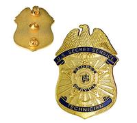 ZORILO Broche Pin Buttons US Army Corps of Dedicated Officers recevant l'insigne et la Broche en métal (Color : 4)