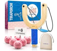 ZORKAM Jeu de Cochon Amusant-Tiraporchi- Pig Jouet Cochon Anti Stress Excellente idée Cadeau pour Les Amateurs du Jeu de Cochon à Lancer - Jeu du Cochon avec 6 Anti Stress Cochon