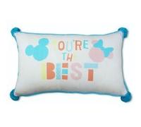 ZORLU Coussin rectangulaire bleu - Disney Mickey You're the best - 30x50cm Multicolors G