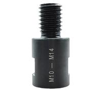 Zorlun Adaptateur M14 M10 5/8-11'' for meuleuse d'angle, convertisseur de filetage, connecteur d'arbre adaptatif poli for forets diamantés et scies cloches(M10-m14)