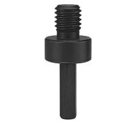 Zorlun Adaptateur M14 M10 5/8-11'' for meuleuse d'angle, convertisseur de filetage, connecteur d'arbre adaptatif poli for forets diamantés et scies cloches(M14 to Hex)