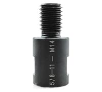 Zorlun Adaptateur M14 M10 5/8-11'' for meuleuse d'angle, convertisseur de filetage, connecteur d'arbre adaptatif poli for forets diamantés et scies cloches(5-8-11- M14)