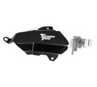 Zorlun Couvercle de Protection pompe à eau, accessoires moto Compatible avec Tenere 700 Tenere700 XTZ XTZ700 T7 T700 2019 2020 2021(With logo)