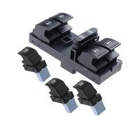 Zorlun Interrupteur de vitre électrique principal porte avant conducteur 7L6959857E, bouton commande voiture 7L6959855B 7L6 959 857E, compatible avec VW Touareg(Switch And Buttons)