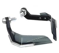 Zorlun Protège-mains de frein et d'embrayage for moto, coques guidon, poignées protection, accessoires coupe-vent compatibles avec Piag/Gio MP3 300 400 500(Silver)