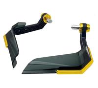 Zorlun Protège-mains de frein et d'embrayage for moto, coques guidon, poignées protection, accessoires coupe-vent compatibles avec Piag/Gio MP3 300 400 500(Gold)