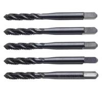 Zorlun Tarauds hélicoïdaux en acier rapide YG-1 T1121 EX M2 M3 M4 M5 M6 M8 M10 M12 M14 M16 M18 M20 M24 M27 M30 for le traitement de l'acier, allié, etc(5pcs,M16X1.5)