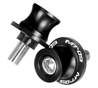 Zorlun Vis de support bobines 6 mm for moto, compatibles avec MT-09, MT09, SP 2013-2023(Black)